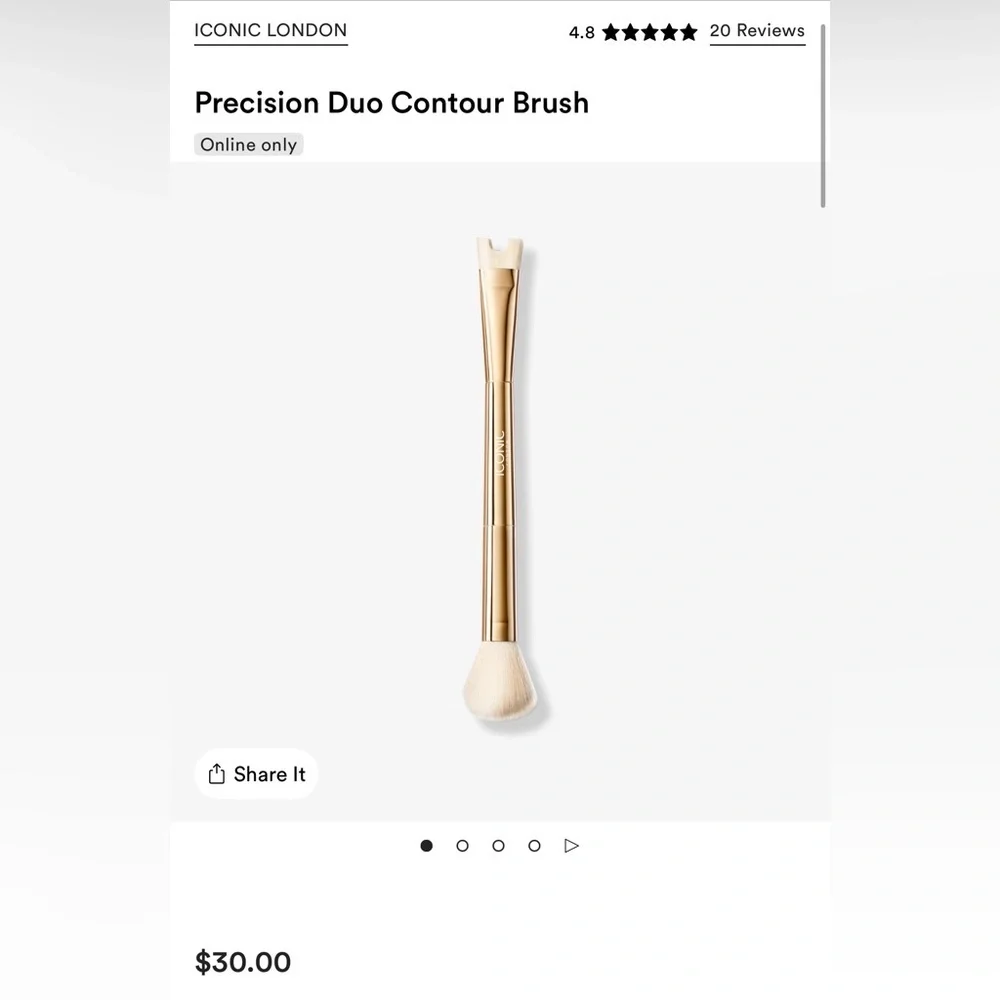 🎀 PICK 5/$25 Iconic London Precision Duo Contour Brush